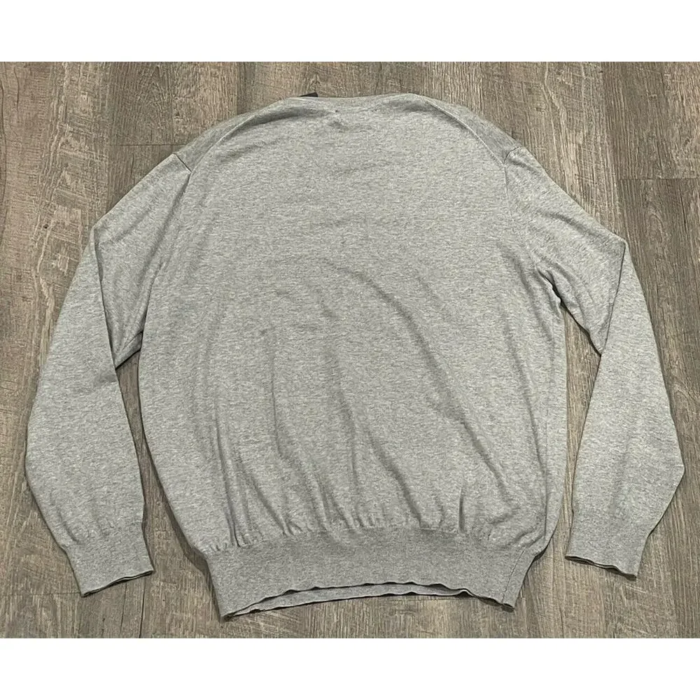Polo Ralph Lauren Blue Pima Cotton Sweater Navy Blue Pony - XL NWT